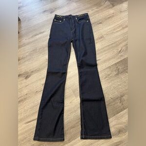 Marciano by Guess dark wash jeans with gold accents